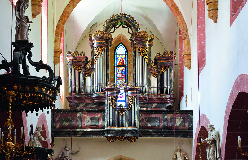 Greß-Orgel in der Stadtpfarrkirche Murau.